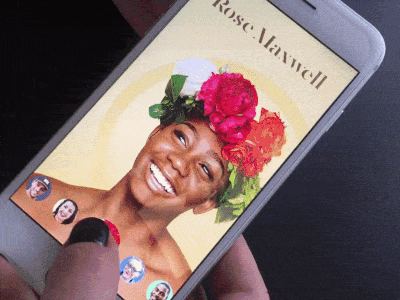 Agency Team Presentation ♥ animation app application design mobile motion portfolio slider team transitions ui ux