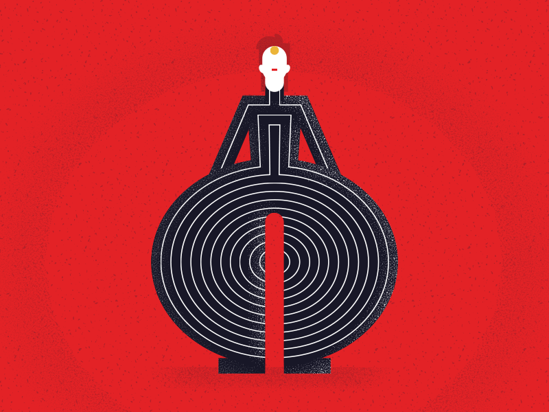 David Bowie ⚡️ animation illustration