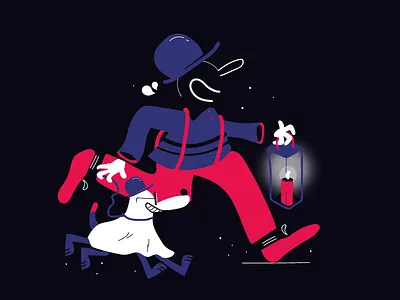 Let's go, ghost friend! cartoon character comics friend ghost halloween halloween2017 illustration