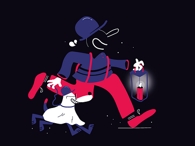 Let's go, ghost friend! cartoon character comics friend ghost halloween halloween2017 illustration