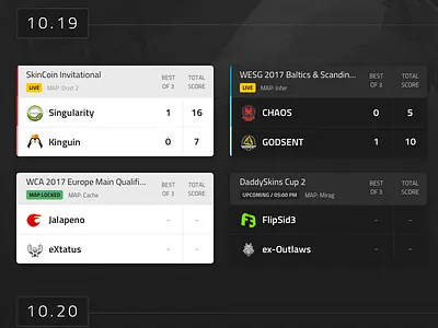 Dark Vs Light analitycs dark esports gamers games gaming light ui webdesing