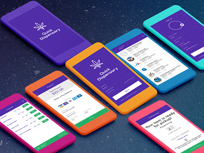 App Designs - BudTender’s android apps designs ipad iphone mobile