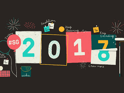 2017/8 end of year new year party year end