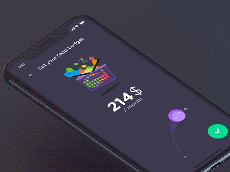 Number picker - UI concept 2 concept drag joystick long press number numerical picker selector velocity