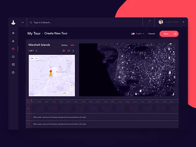 Dark Editor dark editing editor gopro music software ui ux video