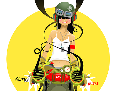 Ghostmachine 2.0 army boots gas ghost girl goggle helmet klik machine military soldier vent