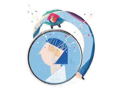 The Observer aftereffect animation design editorial gif illo illustration illustrator photoshop taiwan