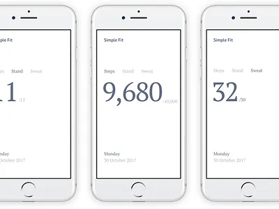 Daily UI 041 - Workout Tracker 041 dailyui