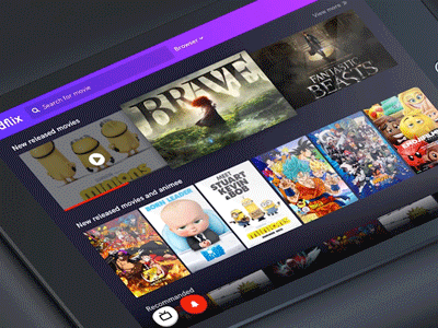 Kidflix Streaming app animee app channel ipad app media movie tv