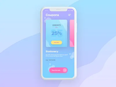 Coupon Wallet graphicdesign productdesign uidesign uxdesign webdesign