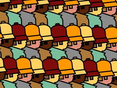 B-Boy Pattern b boy characters client work design digital art illustration illustrator promotion vector vector art