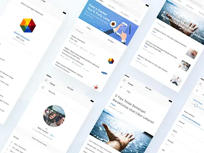 Karir - Bbm Career bbm career app design job product design search job ui design ui ux