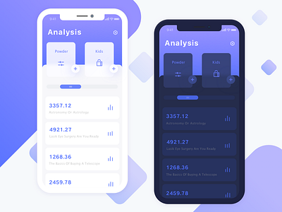 Visual Exploration add app black creative free iphonex muckup page profile project template web