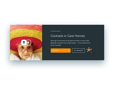 Arts Charity - Connecting Generations blue and yellow design charity clean design flat friendly generations plasticine website