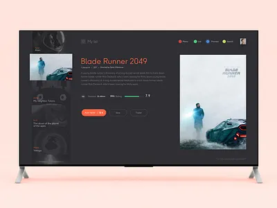 Tv On Demand-UI weekly Challenge movie smart tv tv ui weekly challenge