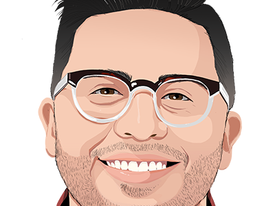 Company Portraits - Joe photoshop portraits thoughtspot