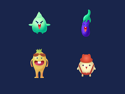 Cartoon adorable illustration