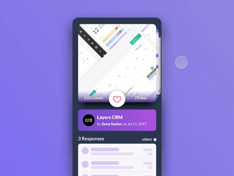 Like dribbble like Instagram aftereffects app dribbble dribbble shots heart instagram like principle purple shots