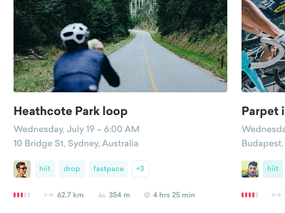 Home page – WiP card event home location search sketch sport