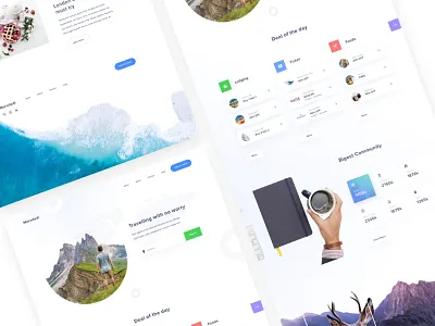 Morodadi - Travelling Service clean dashboard holiday restaurant ticket tourist travell travelling unique vacation web design