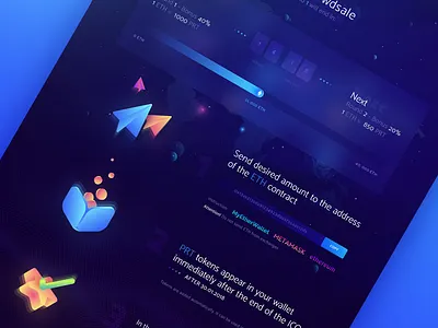landing page bitcoin blockchain cash coins crypto currency design ico landing landing page landing page design page token ui ui design user interface user interface design web web design website design