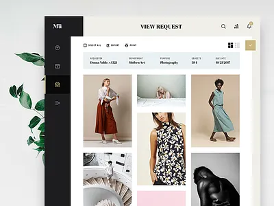Museum Catalog catalog clean dashboard fashion gallery museum photography simple ui