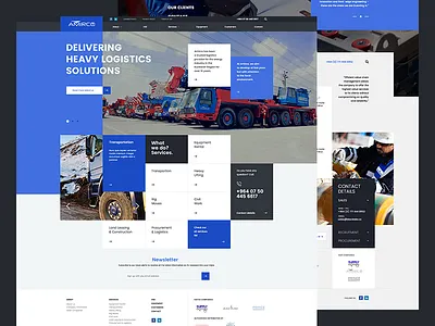 Amirco & BlackLake agency app application blue heavy katowice poland website