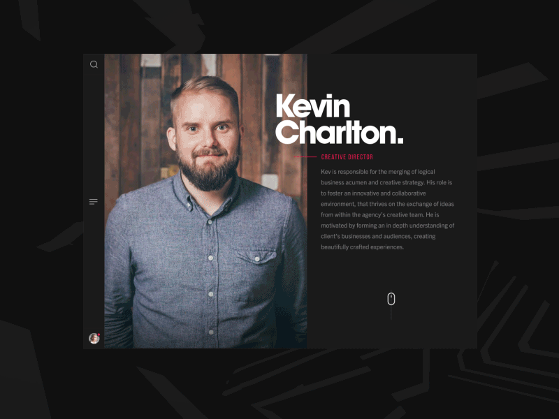 Delete Profile animation app dashboard motion profile scroll smooth ui ux website