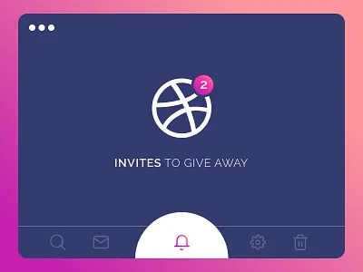 Two Dribbble Invites :) dark draft dribbble invite invites minimal welcome
