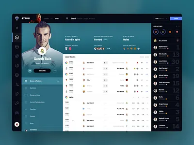 Stavki Player Profile bet bets betting bookmaker casino fight football interface odds run slots sport