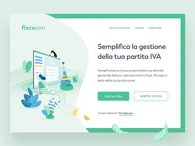 Fiscozen Website Hero