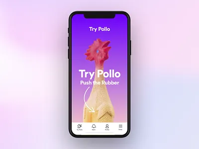 PolloGum chicken gum pollo protopie prototype rubber rubberchicken