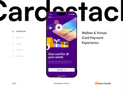Wallets and Virtual Card Mobile App app banking cards design fintech mobile app motion graphics payments product design ui ux ux design web3