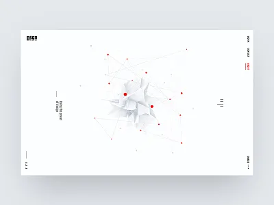 Digital Agency Services Page agency design home homepage landing page services ui ux web website white