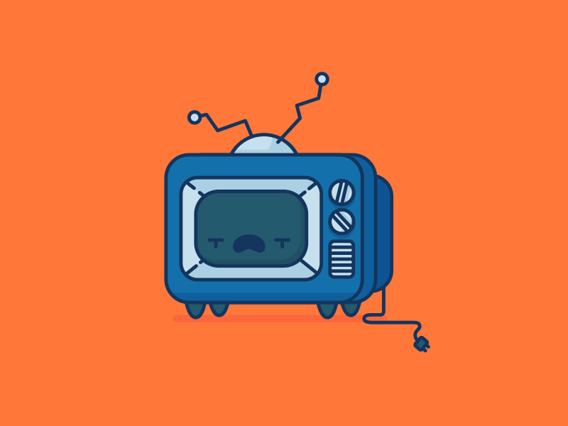 Recycle Right - Electrical Waste cute garbage illustration iron laptop mobile outline recycling rubbish tv vector waste