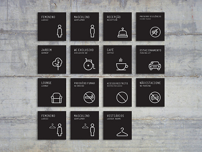 Wayfinding Signage minimal signs wayfinding