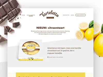 Fingerlicking good pie fresh ingredients pie webdesign