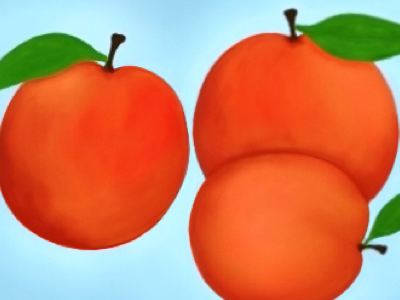 Peaches adobe blue computer design digital digital art drawing fruit illustrate illustration peach tablet