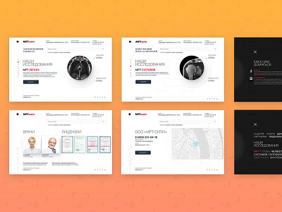 MRI Center doctor medicine mri ui ux