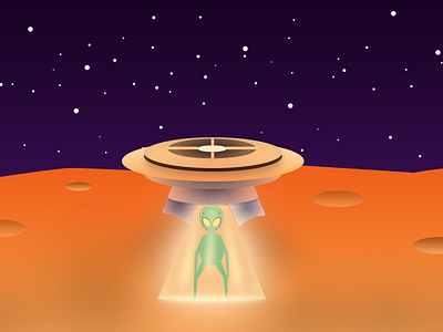 Alien landing on the March Planet alien background images march sky space the marchian
