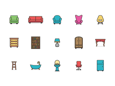 Jacobsen - 15 Home Furnishing Icons free furniture home furnishings icons
