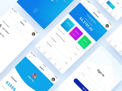 Bank app airtime animattion bank app best ui inspiration gif ios mobile payment payment payment page