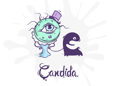 Candida illustration