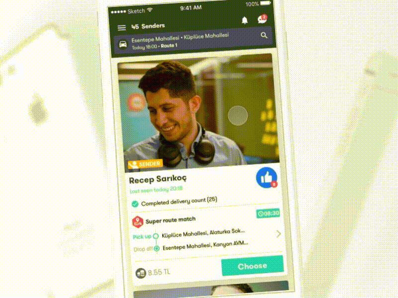 Adding payment details animation card credit interaction messages muzli ui ux