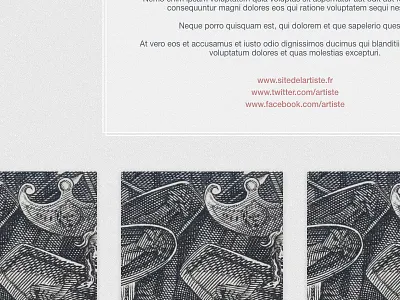 Les pétrifiantes {WIP #8} poster shop webdesign website