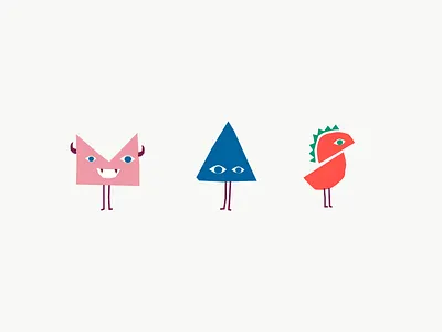 Monster Meals characters branding characters colourful fun illustration playful