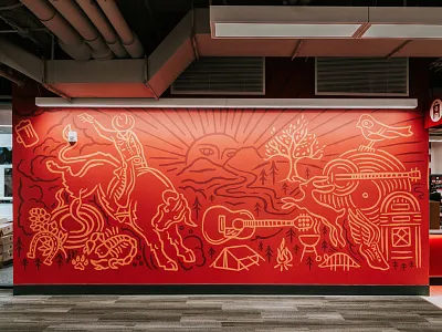 Target Austin Store Mural