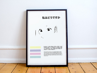 Re:Zero Minimalist Poster design kawaii minimal poster re:zero