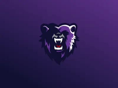 Bear animated animation bear cub gif graphics logo motion studio