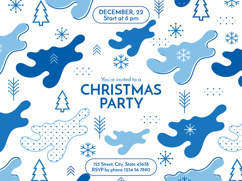 Christmas Party | Modern and Creative Templates Suite banner christmas editable flyer poster print promo social media